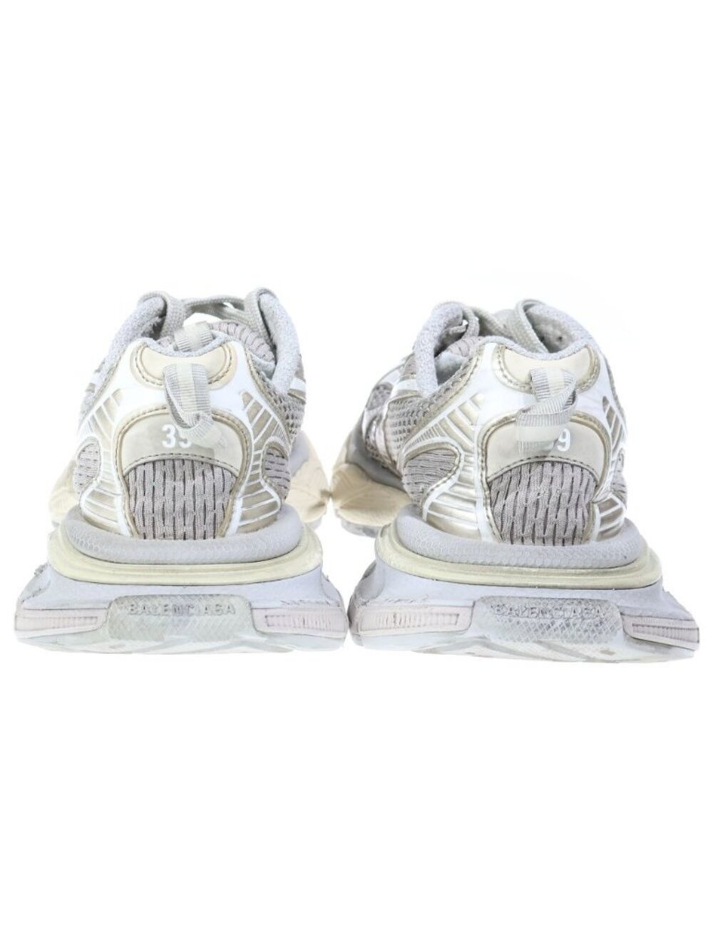 Balenciaga Sneaker Mesh Low Cut Sneakers Gray - Picture 3 of 6